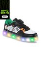 Tenis Con Luces Riner Negro Para Niño Los Gomosos de Los Gomosos