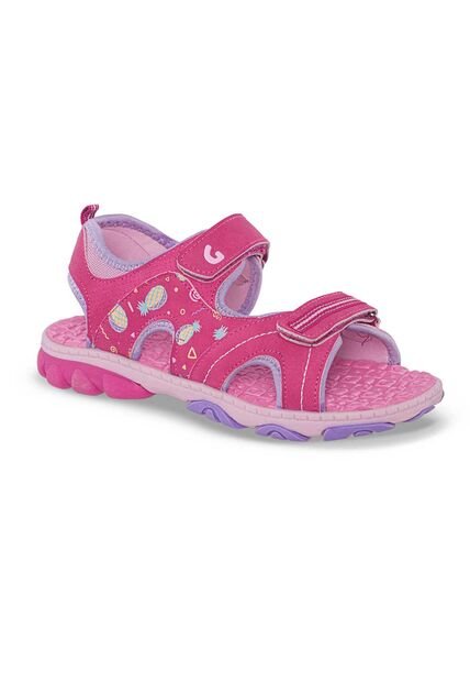 Sandalias Muras Fucsia Para Niña Los Gomosos