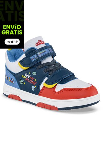 Tenis Urbanos Xuna Azul Osc Para Niño Los Gomosos Los Gomosos