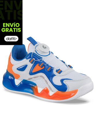 Tenis Urbanos Grinn Blanco Para Niño Los Gomosos Los Gomosos