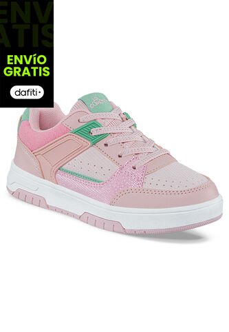 Tenis Urbanos Damik Rosa Para Niña Los Gomosos Los Gomosos