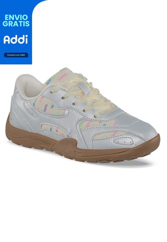 Tenis Urbanos Vemon Beige Los Gomosos Para Niña Los Gomosos
