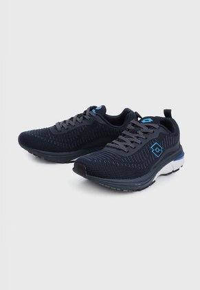 Tenis Running Azul-Blanco Lotto Rayo