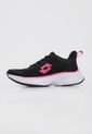 Tenis Training Negro-Blanco-Fucsia Lotto Alagna de Lotto