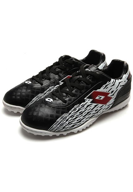 Guayo Negro-Blanco-Rojo Lotto Solum/Tf-J4