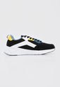 Tenis Lifestyle Negro-Blanco-Amarillo Lotto Saman de Lotto