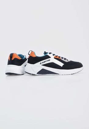 Tenis Lifestyle Azul-Blanco-Naranja Lotto Saman