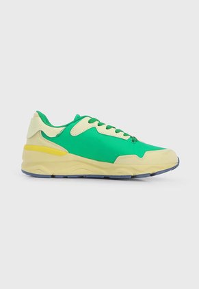 Tenis Lifestyle Amarillo-Verde-Azul Lotto Pinor