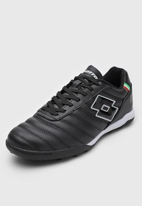 Guayo Negro-Blanco-Plateado Lotto Estadio