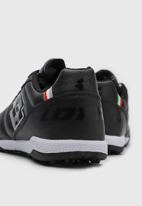 Guayo Negro-Blanco-Plateado Lotto Estadio