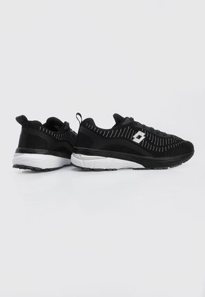 Tenis Lifestyle Negro-Blanco Lotto Rayo