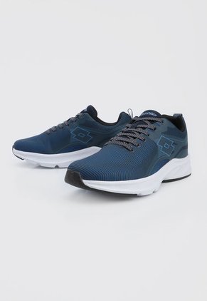 Tenis Running Azul-Blanco Lotto  Trueno