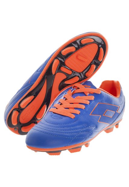 Guayo Lotto Niños Spider 3F J3 Azul-Naranja