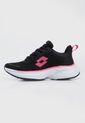Tenis Training Negro-Blanco-Fucsia Lotto Alagna de Lotto