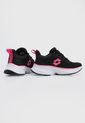 Tenis Training Negro-Blanco-Fucsia Lotto Alagna de Lotto