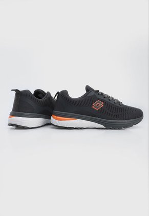 Tenis Lifestyle Gris-Blanco-Naranja Lotto Rayo