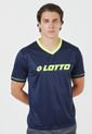 Camiseta Azul-Verde Neon Lotto de Lotto