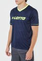 Camiseta Azul-Verde Neon Lotto de Lotto