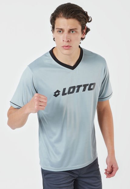 Camiseta Gris-Negro Lotto Frank