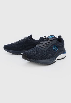 Tenis Lifestyle Azul-Blanco Lotto Rayo