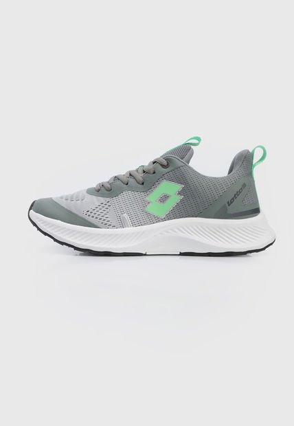 Tenis Training Verde-Gris-Blanco Lotto Riti