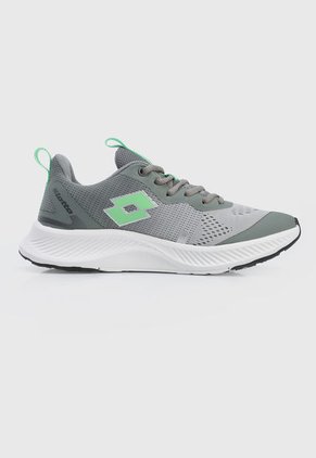 Tenis Training Verde-Gris-Blanco Lotto Riti