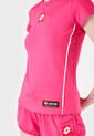 Camiseta Fucsia-Marfil Lotto Tori de Lotto