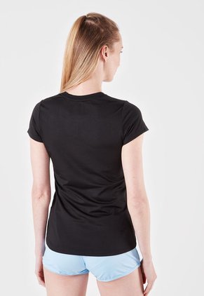 Camiseta Negro-Blanco Lotto Tori