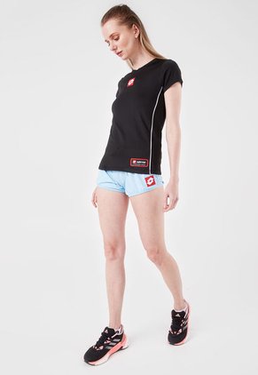 Camiseta Negro-Blanco Lotto Tori