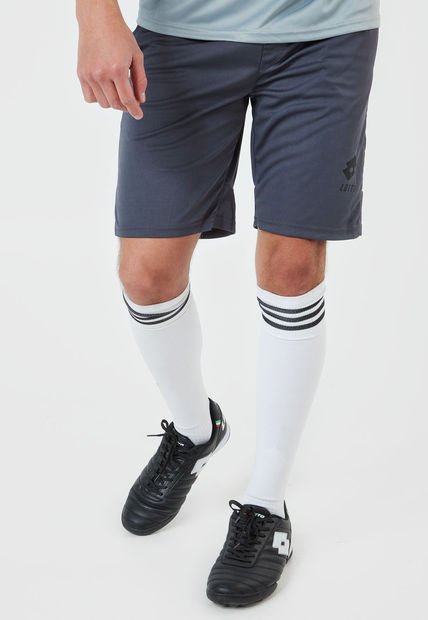 Pantaloneta Gris-Negro Lotto Thomas