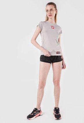 Camiseta Gris-Rojo-Blanco Lotto Tori