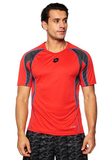 Camiseta Rojo-Gris Lotto Lo-Tenesol/Bs