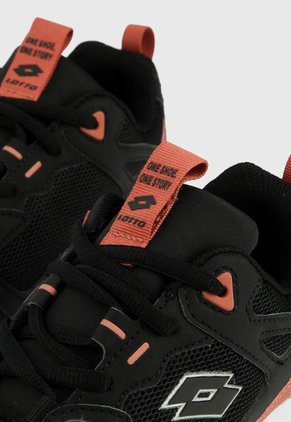 Tenis Negro-Blanco Lotto LT TENIS MARNIR