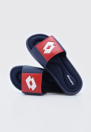 Playera Azul-Rojo-Blanco Lotto