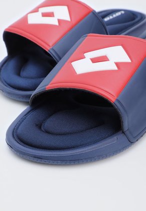 Playera Azul-Rojo-Blanco Lotto