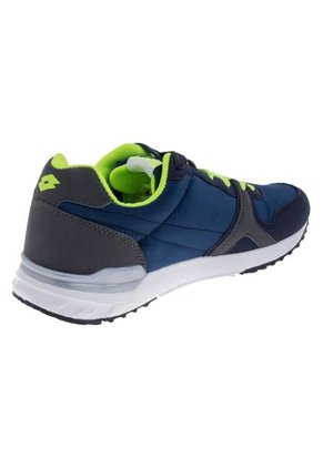 Lifestyle Azul-Gris-verde Neón Lotto Retro 100M-H1