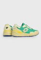 Tenis Lifestyle Amarillo-Verde-Azul Lotto Pinor de Lotto