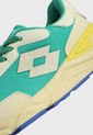 Tenis Lifestyle Amarillo-Verde-Azul Lotto Pinor de Lotto