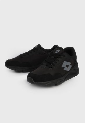 Tenis Lifestyle Negro-Gris Lotto Pinor