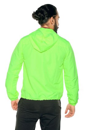 Chaqueta Verde Neón-Negro Lotto