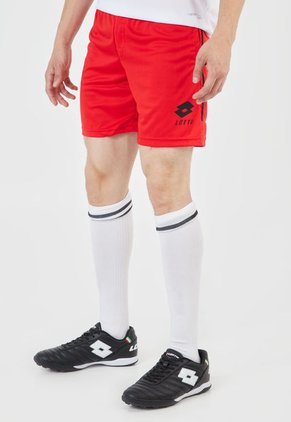 Pantaloneta Rojo-Negro Lotto Thomas