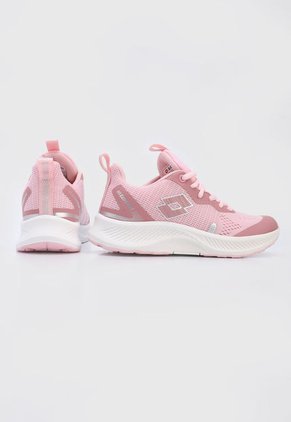 Tenis Training Rosa-Blanco Lotto