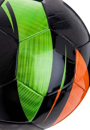 Balón De Fútbol Negro-Naranja-Verde Lotto
