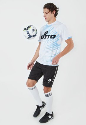 Pantaloneta Negro-Blanco Lotto Thomas