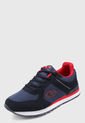 Tenis Lifestyle Azul Navy-Rojo Lotto de Lotto