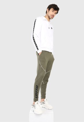 Pantalón Verde-Blanco Lotto