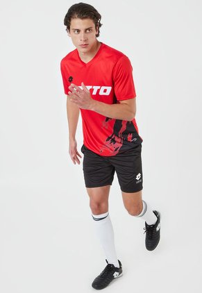 Pantaloneta Negro-Blanco Lotto