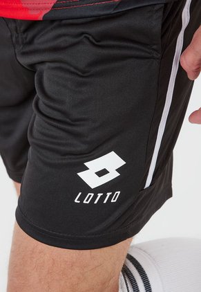 Pantaloneta Negro-Blanco Lotto