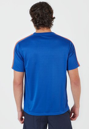 Camiseta Azul-Naranja Lotto