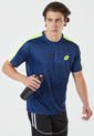 Camiseta Azul-Verde Neón Lotto Kenzo de Lotto